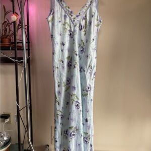 Victoria's Secret Lavender Floral Chemise